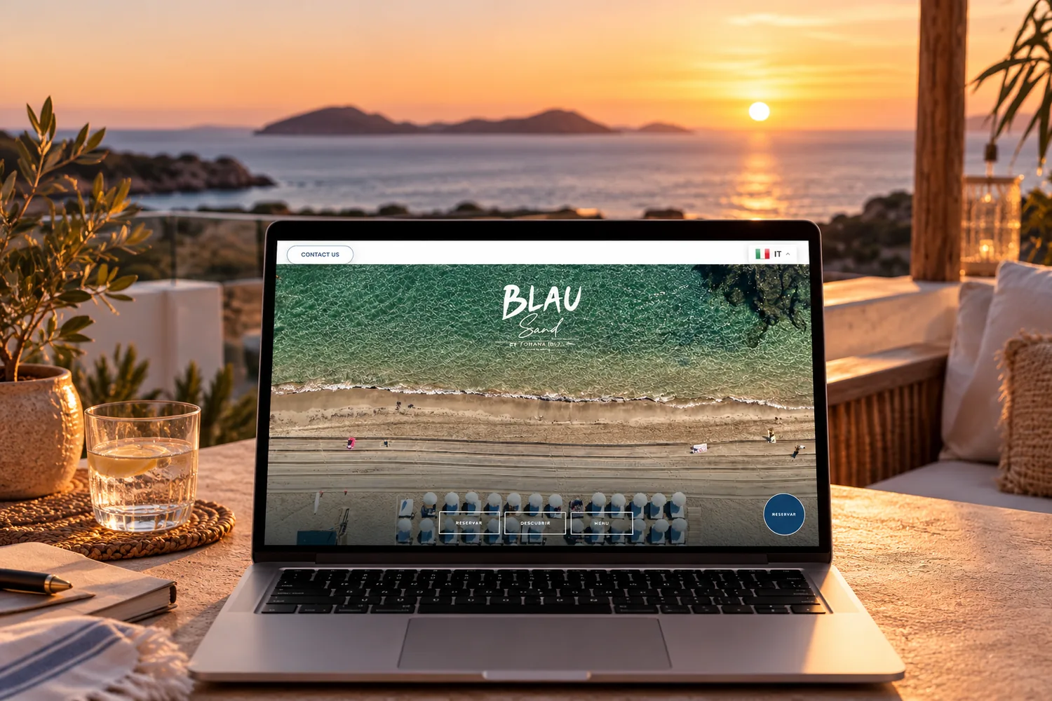 Blau Sand Ibiza